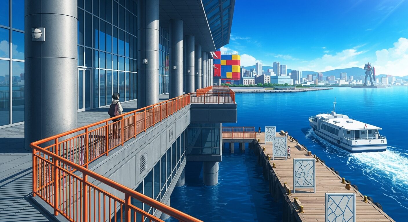 ららぽーと福岡の実物大ガンダム立像！当館からの行き方のイメージ画像