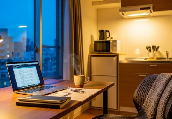 福岡・博多の出張に最適！ホテルより快適なウィークリーマンション活用術のイメージ画像