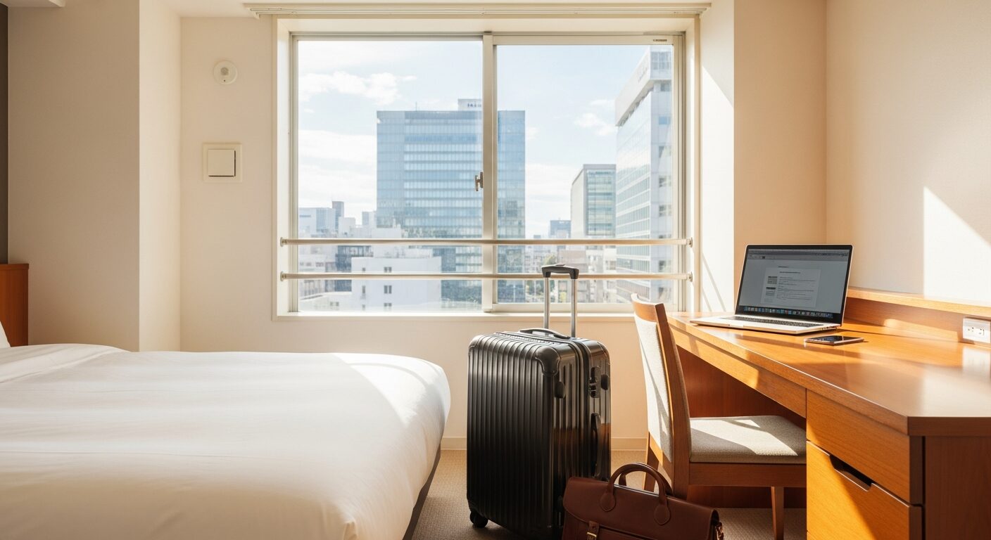 急な福岡出張でも安心！当日予約も相談可能なウィークリーマンションのイメージ画像