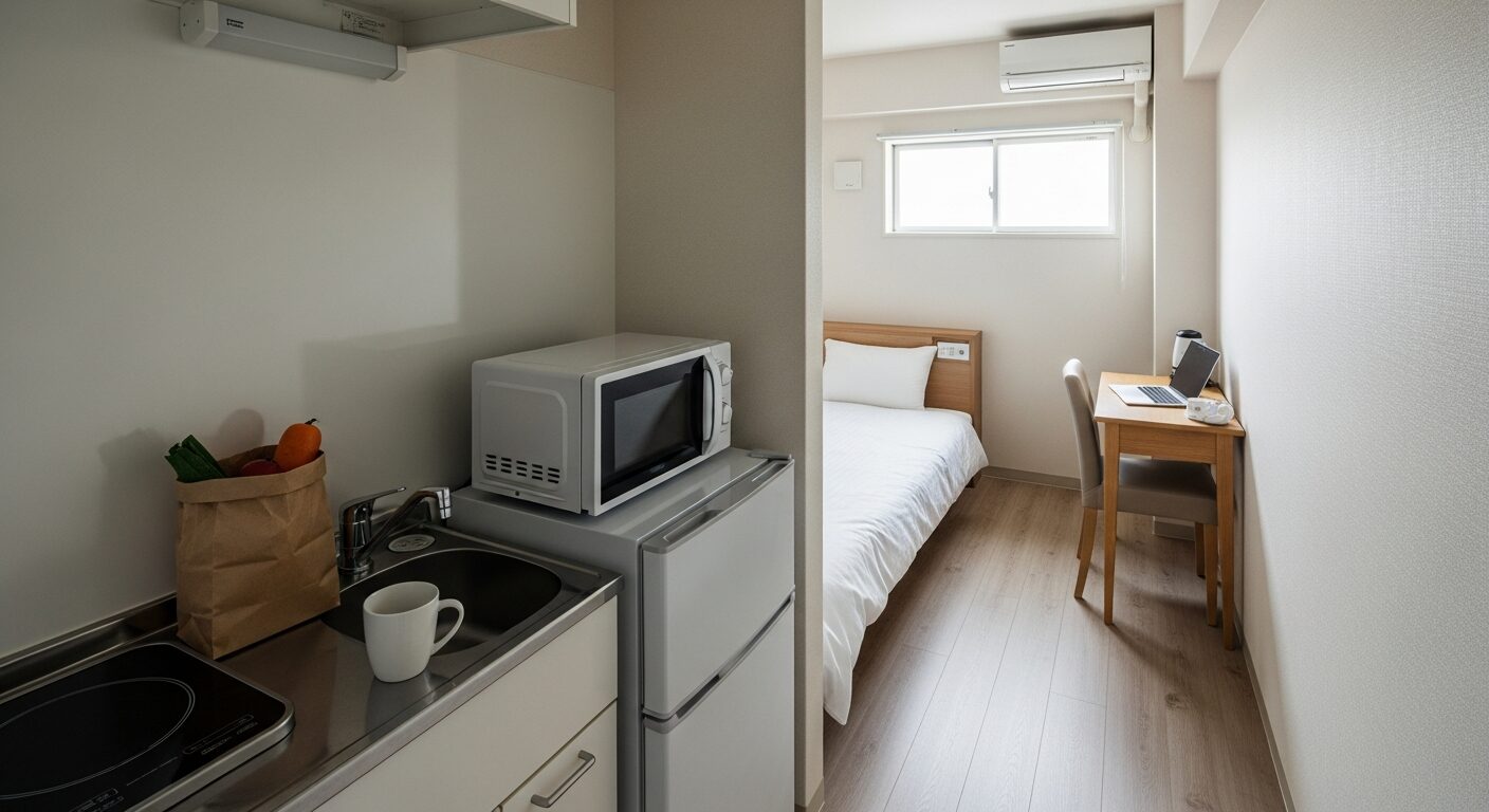 ホテル暮らしより快適？ウィークリーマンションの意外なメリットのイメージ画像