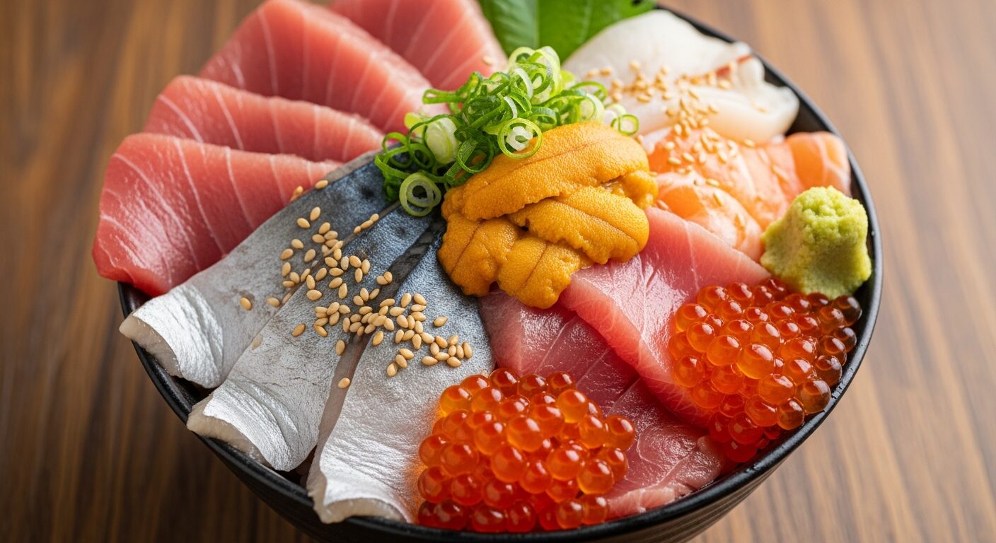 秋のグルメシーズン！博多の美味しい魚市場に近い宿のイメージ画像