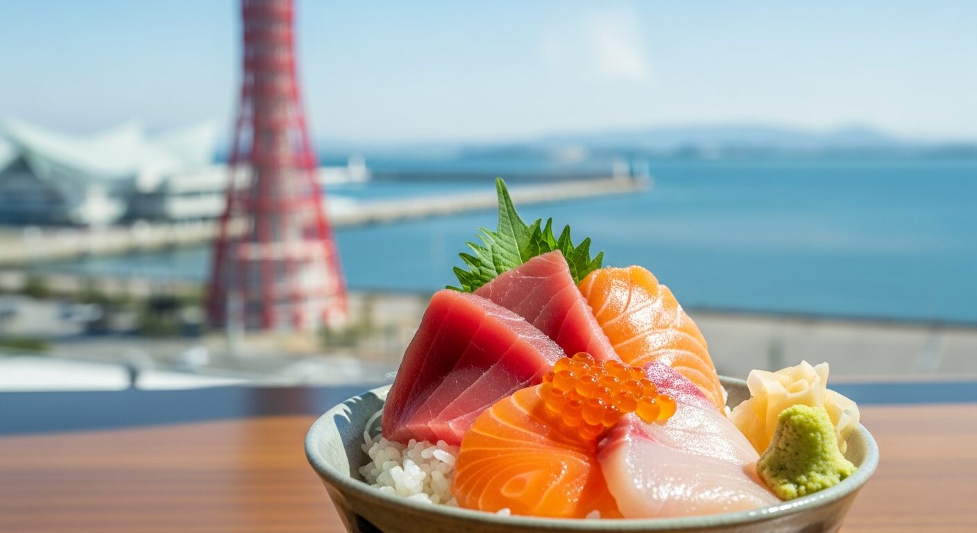 ベイサイドプレイス博多周辺のランチと宿泊拠点のイメージ画像