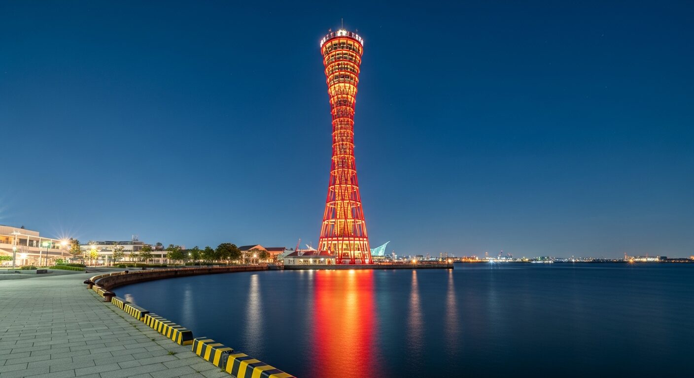 博多ポートタワーの夜景を楽しむ！徒歩圏内のお散歩コースのイメージ画像