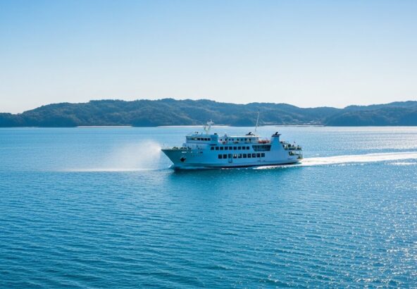 休日はフェリーで志賀島へ！博多ふ頭からのショートトリップのイメージ画像