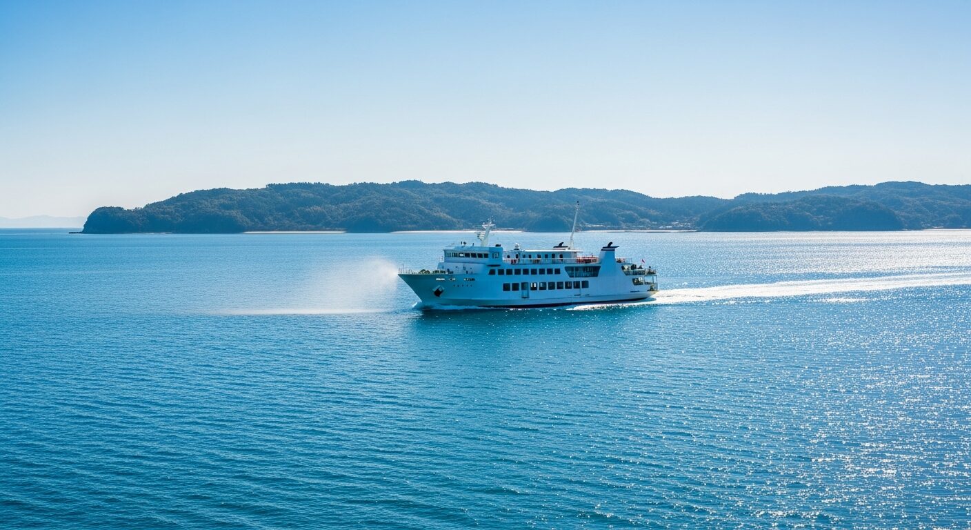 休日はフェリーで志賀島へ！博多ふ頭からのショートトリップのイメージ画像