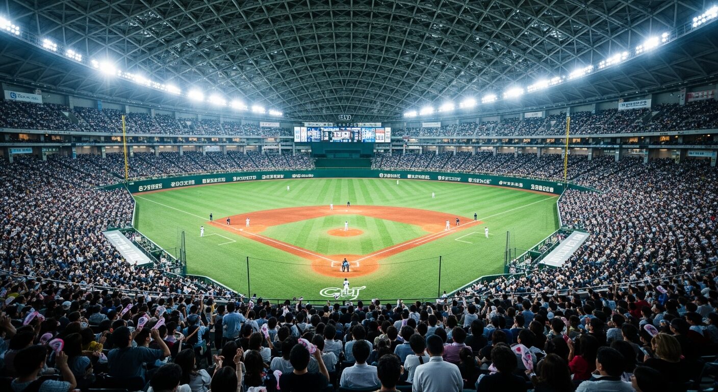 福岡PayPayドームへの野球観戦！試合後の混雑も気にならない宿泊拠点のイメージ画像