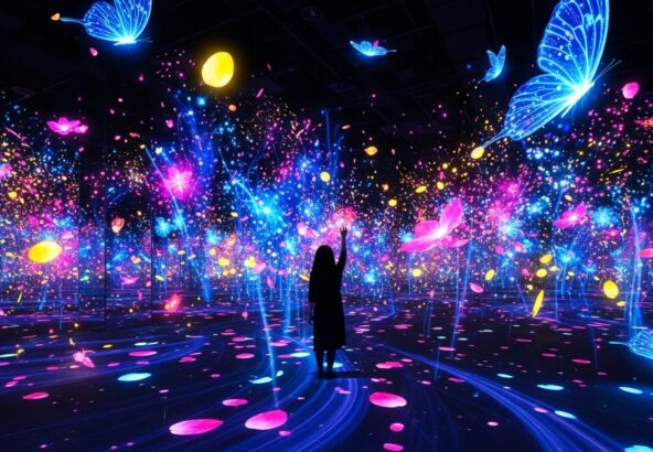 チームラボフォレスト福岡でアート体験！BOSS E・ZO FUKUOKAの遊び方のイメージ画像