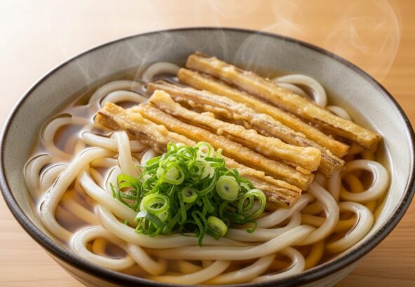 博多名物「ごぼう天うどん」！当館近くで味わえる名店ガイドのイメージ画像
