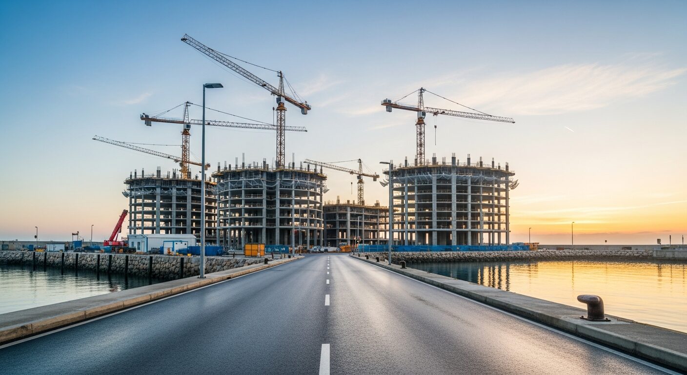 【建設・工事関係者様へ】ウォーターフロントネクスト現場への通勤ルートのイメージ画像