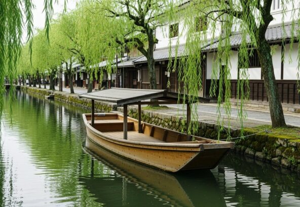 水郷「柳川」での川下り体験！うなぎのせいろ蒸しを味わう福岡郊外旅のイメージ画像