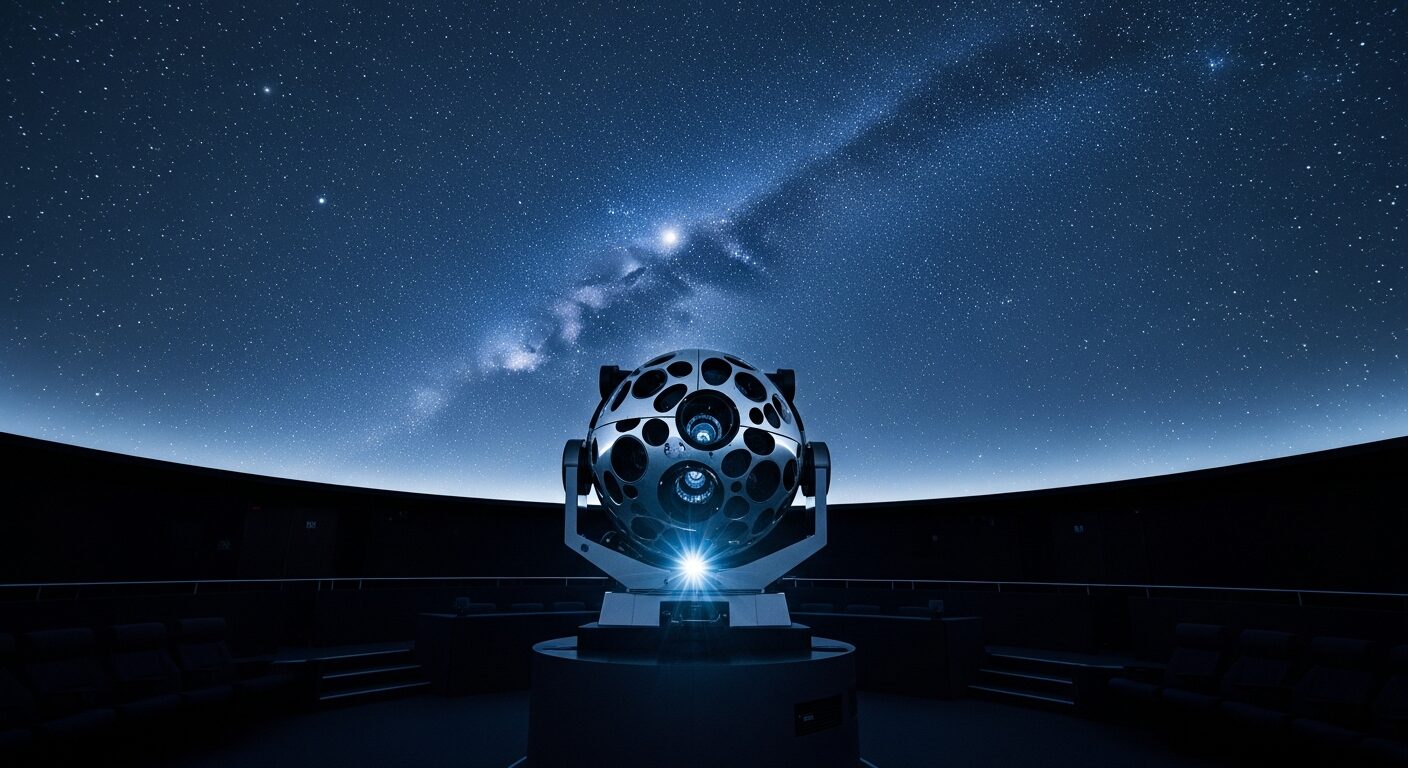 福岡市科学館（六本松）へ！最新プラネタリウムを楽しむ大人の休日のイメージ画像