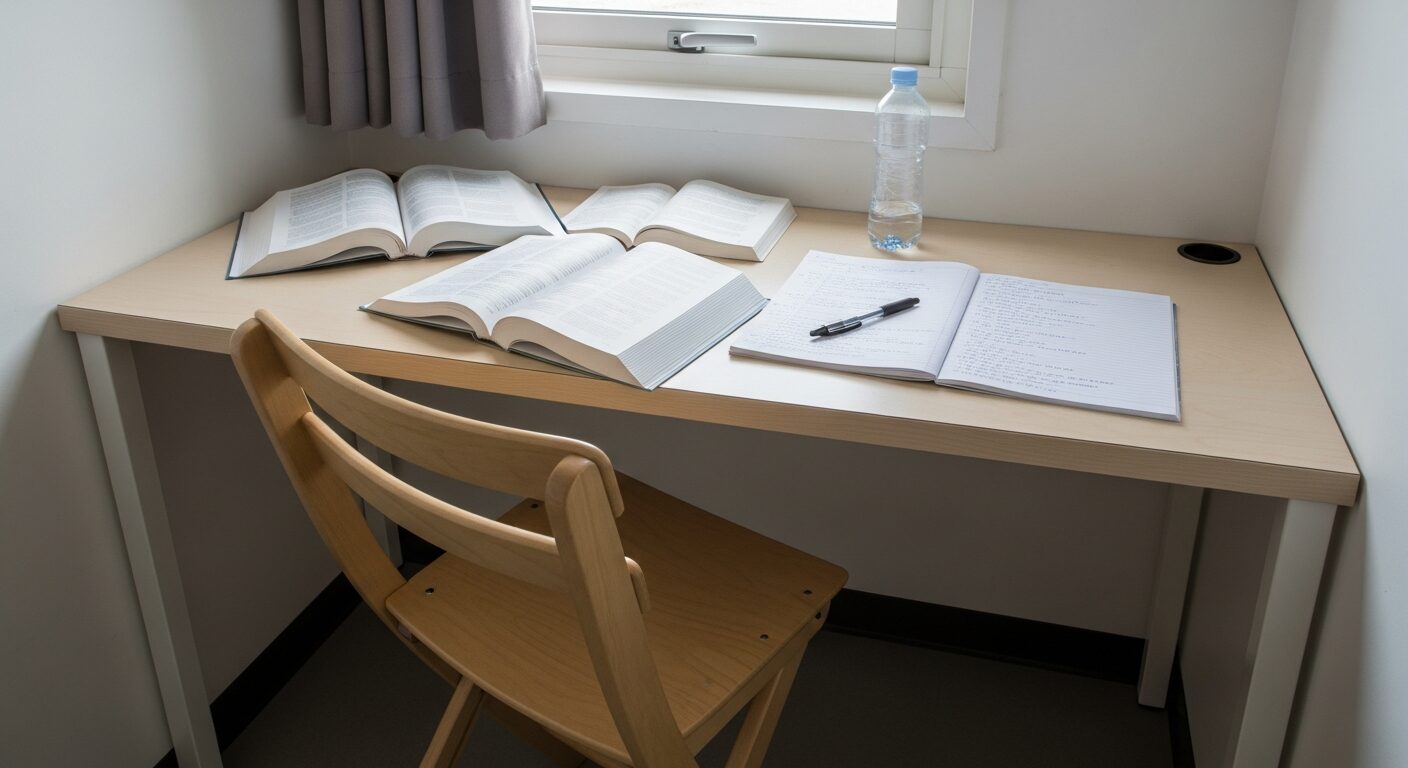 部屋で集中！資格試験や受験勉強の追い込み合宿としての利用法のイメージ画像