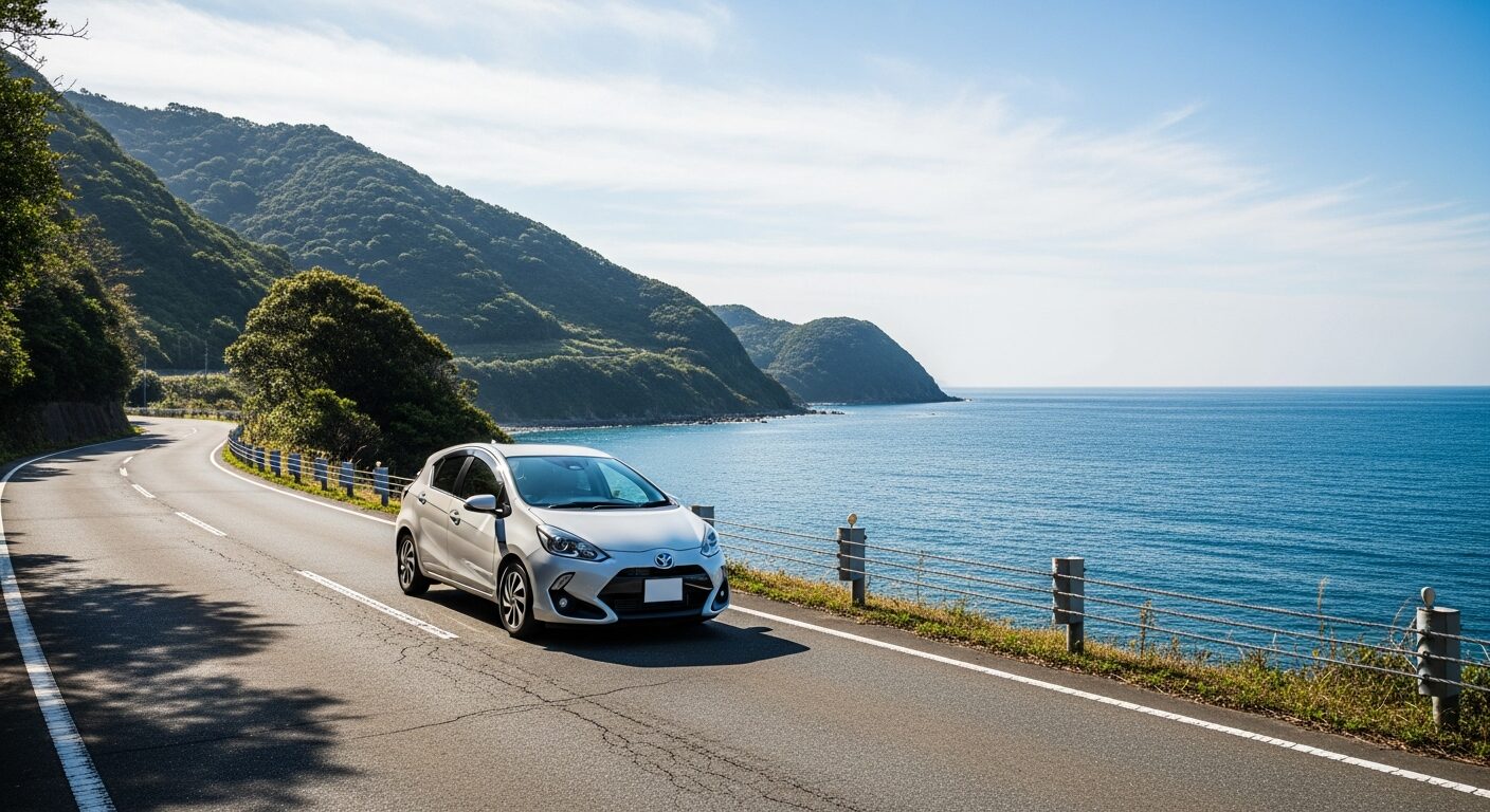 レンタカーを借りて遠出！糸島エリアへのドライブ観光ルートのイメージ画像