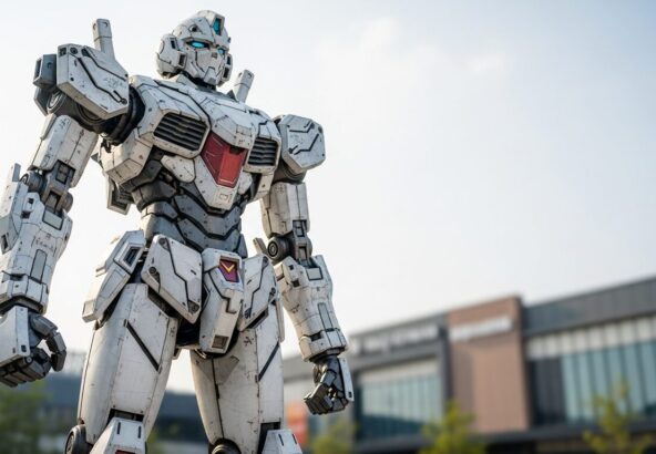 ららぽーと福岡の実物大ガンダム立像！当館からの行き方のイメージ画像