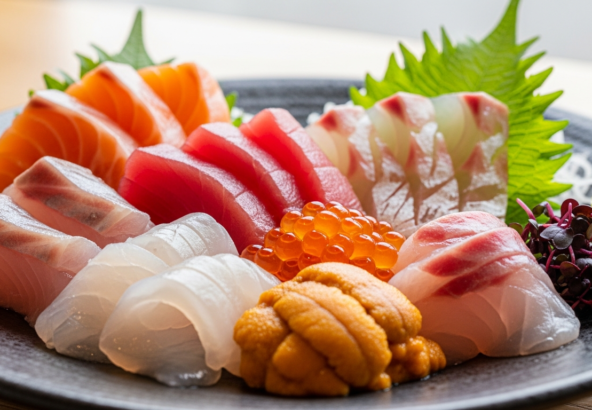 秋のグルメシーズン！博多の美味しい魚市場に近い宿のイメージ画像