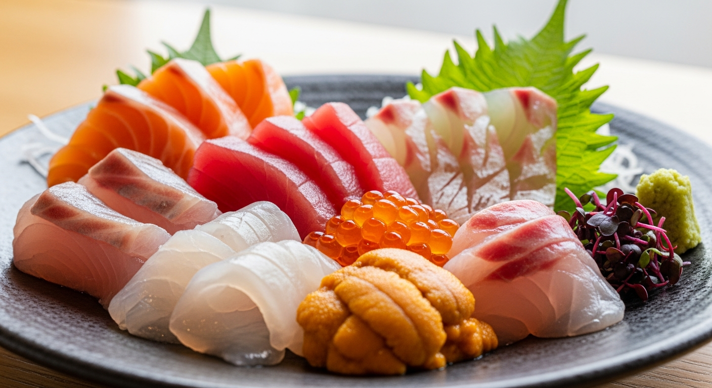 秋のグルメシーズン！博多の美味しい魚市場に近い宿のイメージ画像