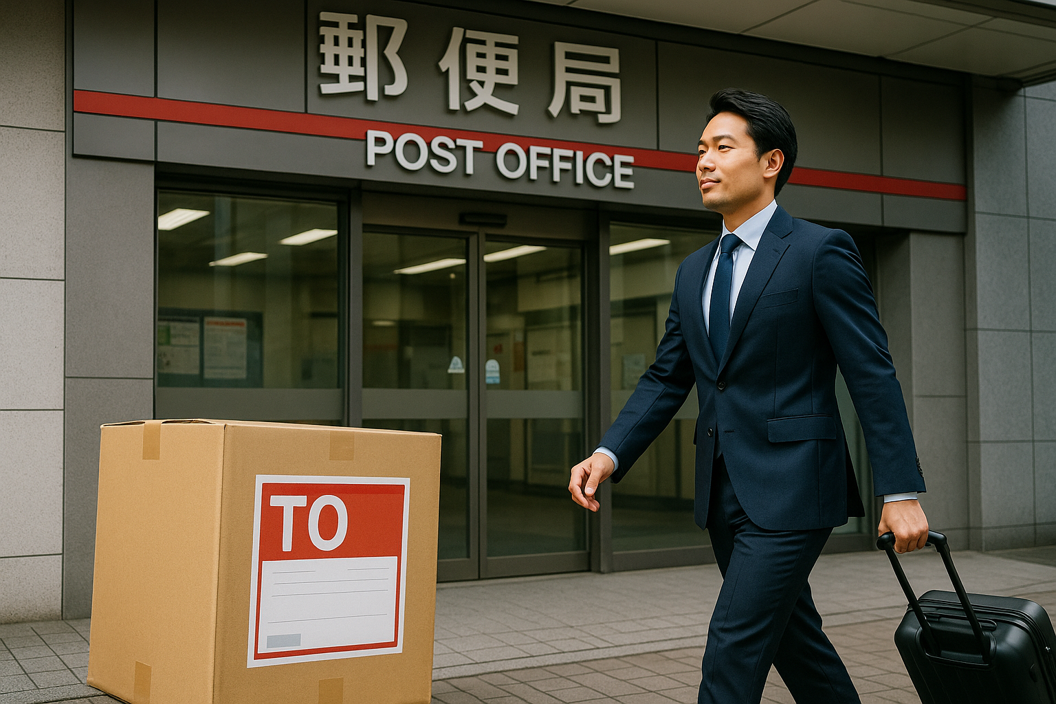荷物が増えても大丈夫！近くの郵便局と宅配便の利用方法のイメージ画像