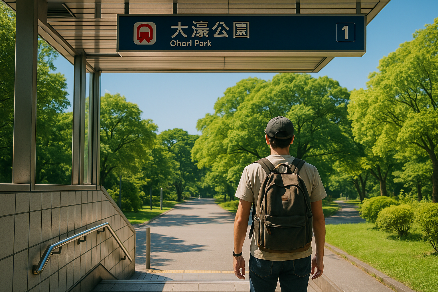 意外と近い！「大濠公園」へのお出かけルートと美術館巡りのイメージ画像