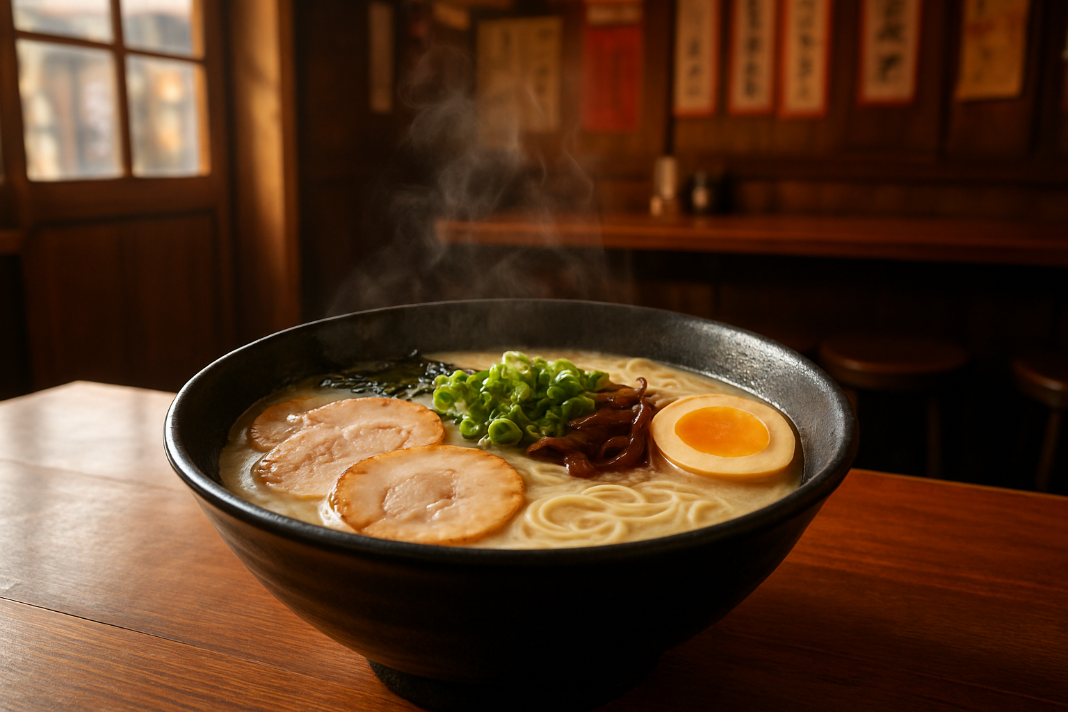 福岡のソウルフード「元祖長浜屋」へ！朝ラーメンのススメのイメージ画像