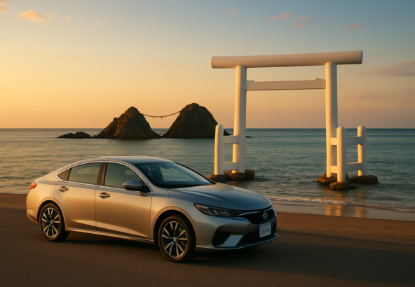 レンタカーを借りて遠出！糸島エリアへのドライブ観光ルートのイメージ画像