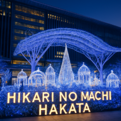 博多駅のイルミネーション「光の街・博多」を見に行こうのイメージ画像