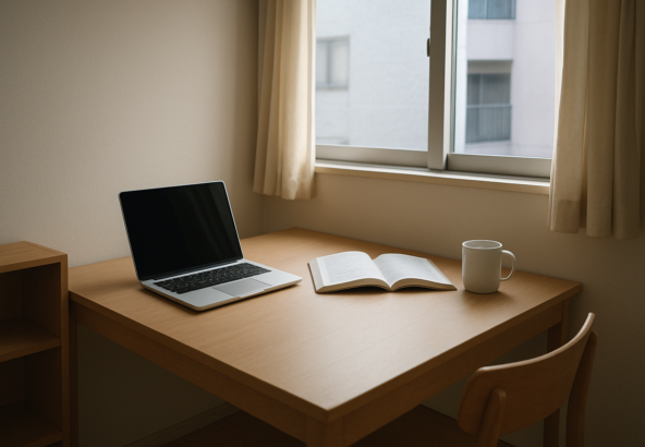部屋で集中！資格試験や受験勉強の追い込み合宿としての利用法のイメージ画像